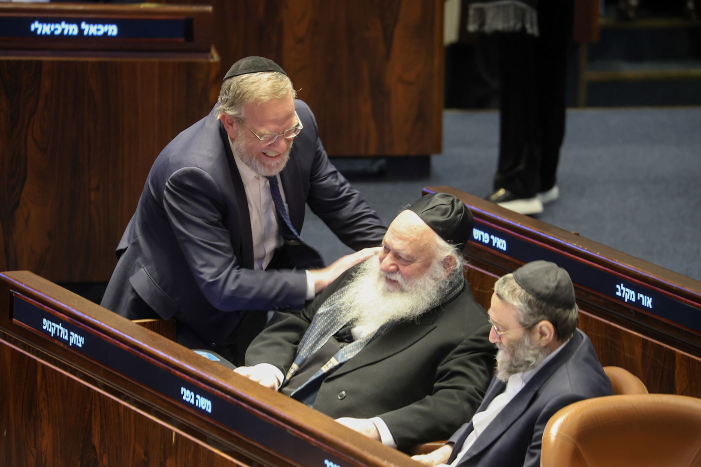 חברי הכנסת החרדים בדיון התקציב