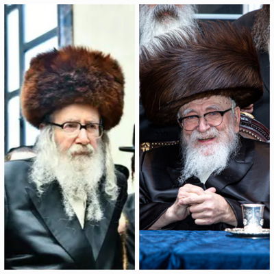 האדמו"רים מסקווירא ואמשינוב