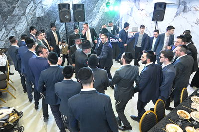 שמחת אירוסי נכד הגר"י כהן