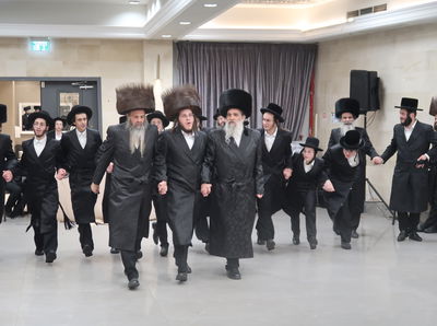 שמחת שבע הברכות לבת האדמו"ר מאשלג