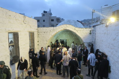 כניסה לקבר יוסף בשכם