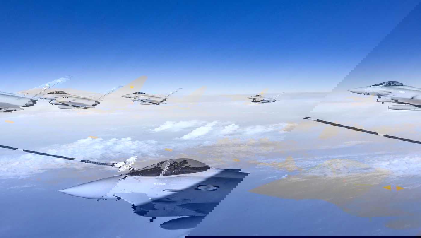 מטוסי טייפון בתרגיל "דגל אדום 2026"