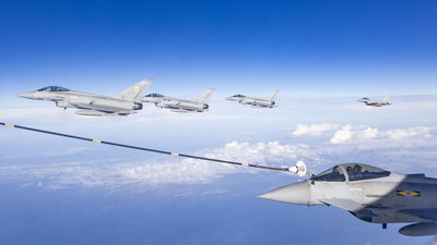 מטוסי טייפון בתרגיל "דגל אדום 2026"