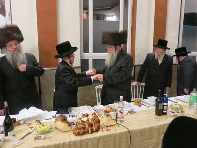 בר מצווה לנכד הגה"צ גאב"ד אנטווערפן 