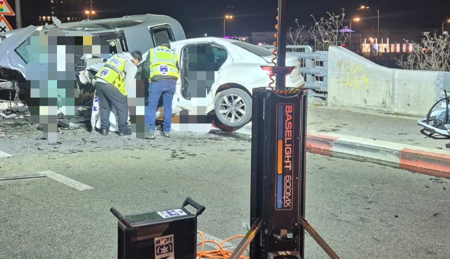 זירת התאונה הקטלנית