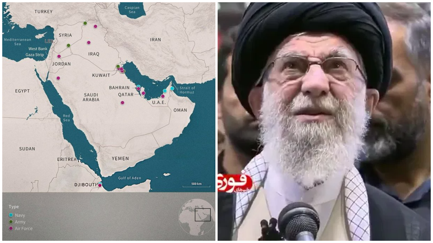 אלי חמניאי - המפה שפורסמה