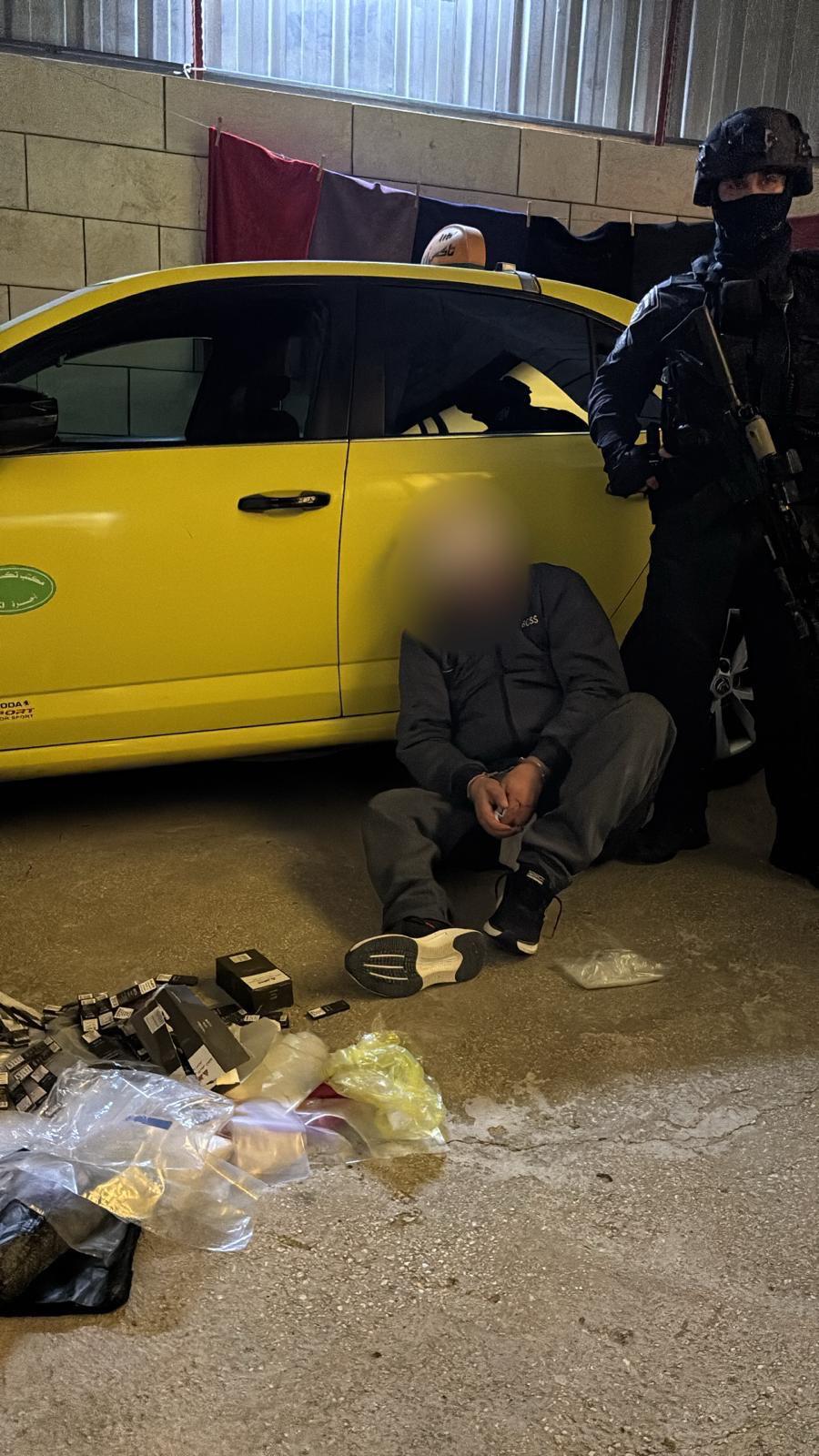 אחד החשודים שנעצרו הלילה