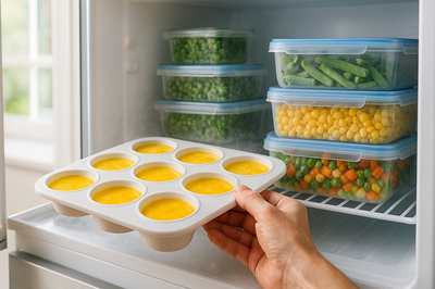 האם אפשר להקפיא ביצים טרופות? תופתעו