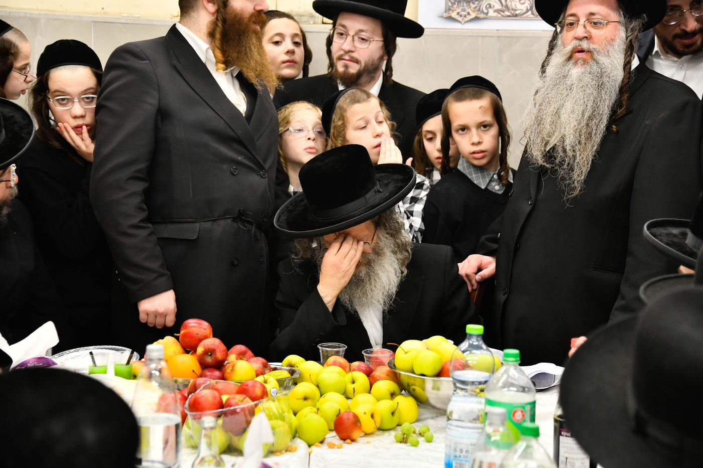 הרה"צ רבי אלימלך בידרמן בטיש ט"ו בשבט