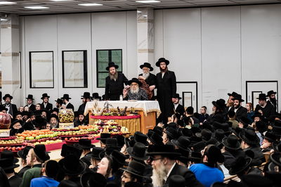 האדמו"ר מסאטמר בטיש ט"ו בשבט