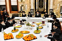 האדמו"ר משבט הלוי בטיש ט"ו בשבט