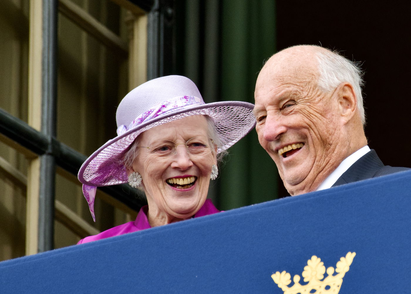 מלך ומלכת נורבגיה