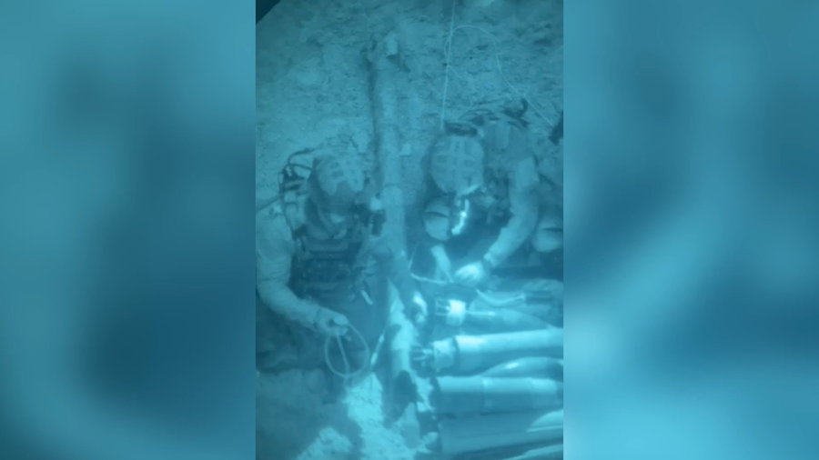 השמדת אמצעי הלחימה על ידי לוחמי צה"ל