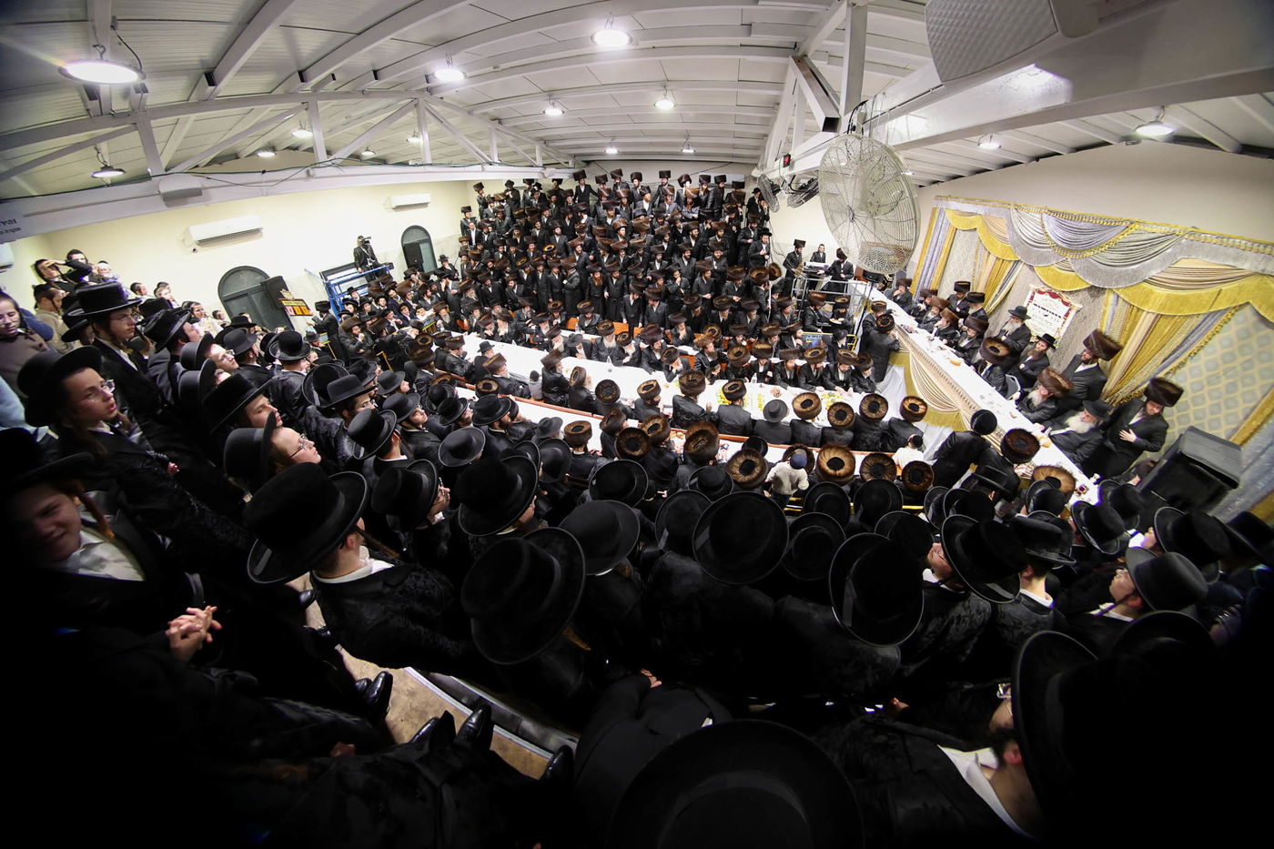 שבע ברכות בשילוב טיש ט"ו בשבט בזוועהיל