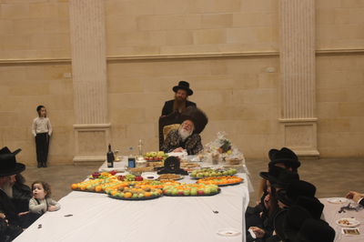 האדמו"ר מפרמישלאן בטיש ט"ו בשבט