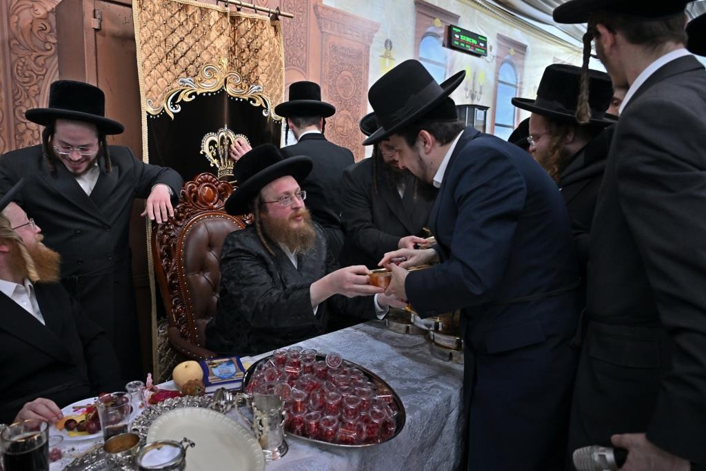 ט"ו בשבט בחצה"ק ספינקא בית שמש