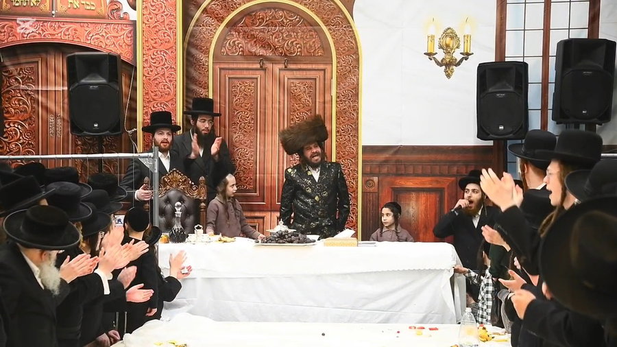 האדמו"ר מקרעטשניף כפר אתא בטיש ט"ו בשבט