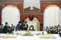 האדמו"ר מדארג בטיש ט"ו בשבט