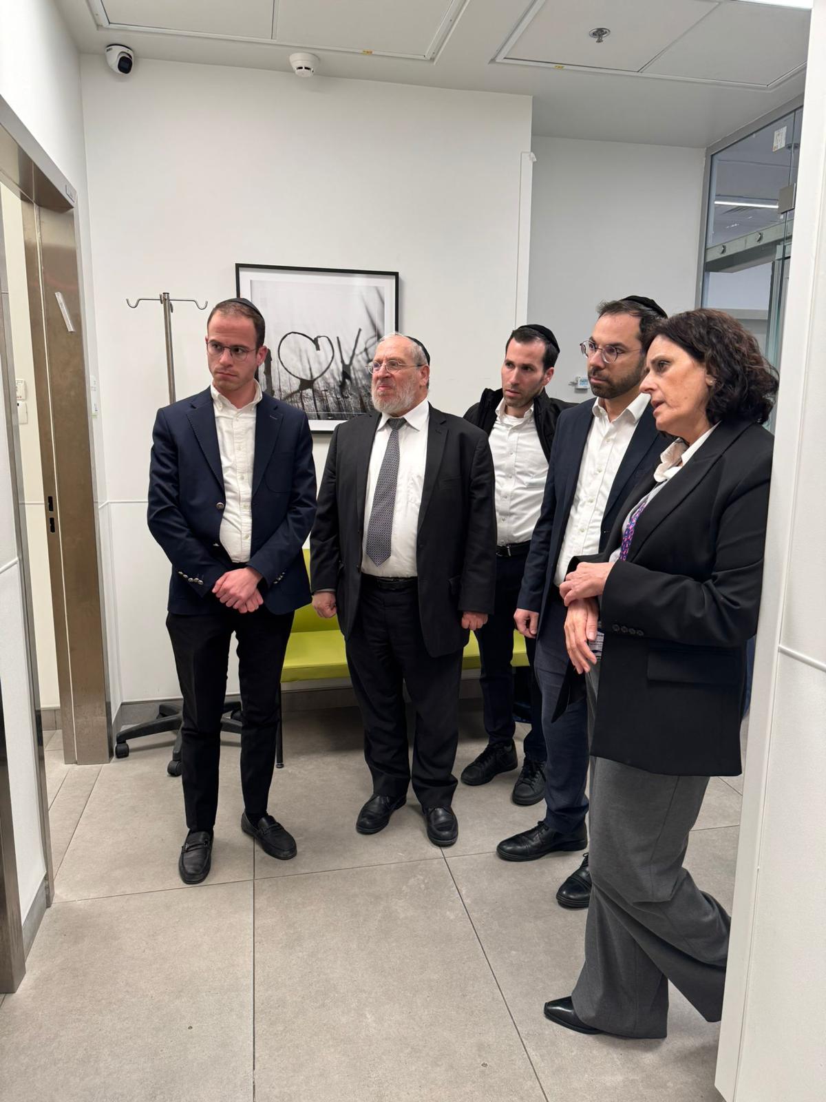 ראשי ויועצי 'מזור' בסיור מקצועי במרכז הרפואי החדש של 'אסותא' בבאר שבע