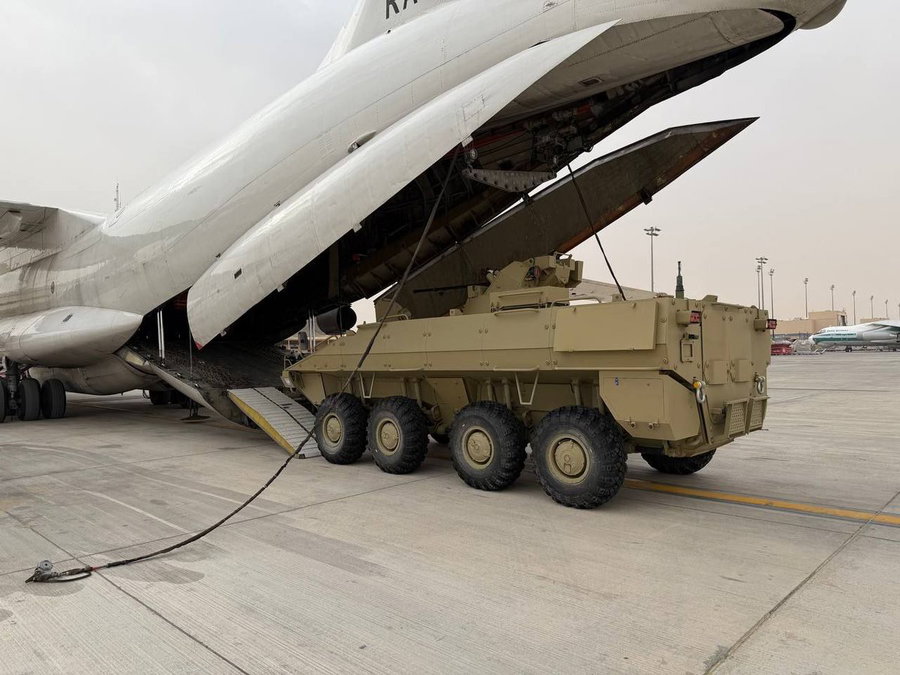 נגמ"ש BTR-22 של חברת Rosoboronexport בריאד