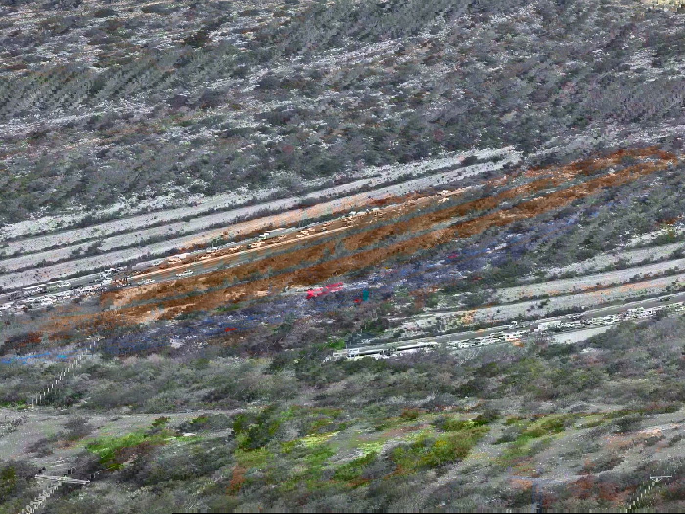 החסימות בכביש 1