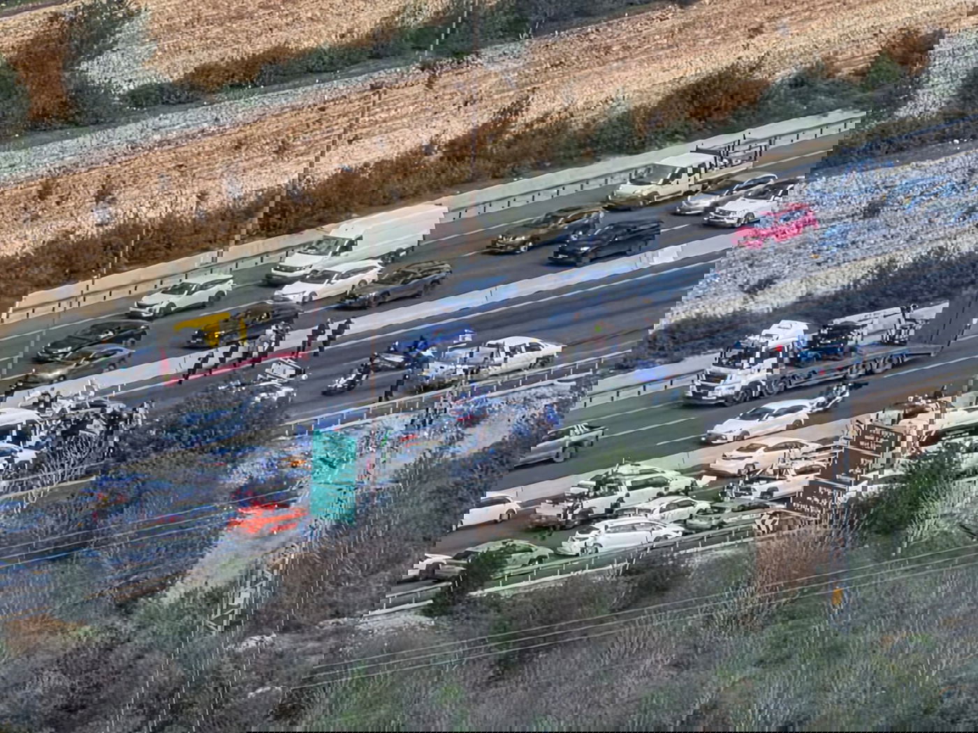 החסימות בכביש 1