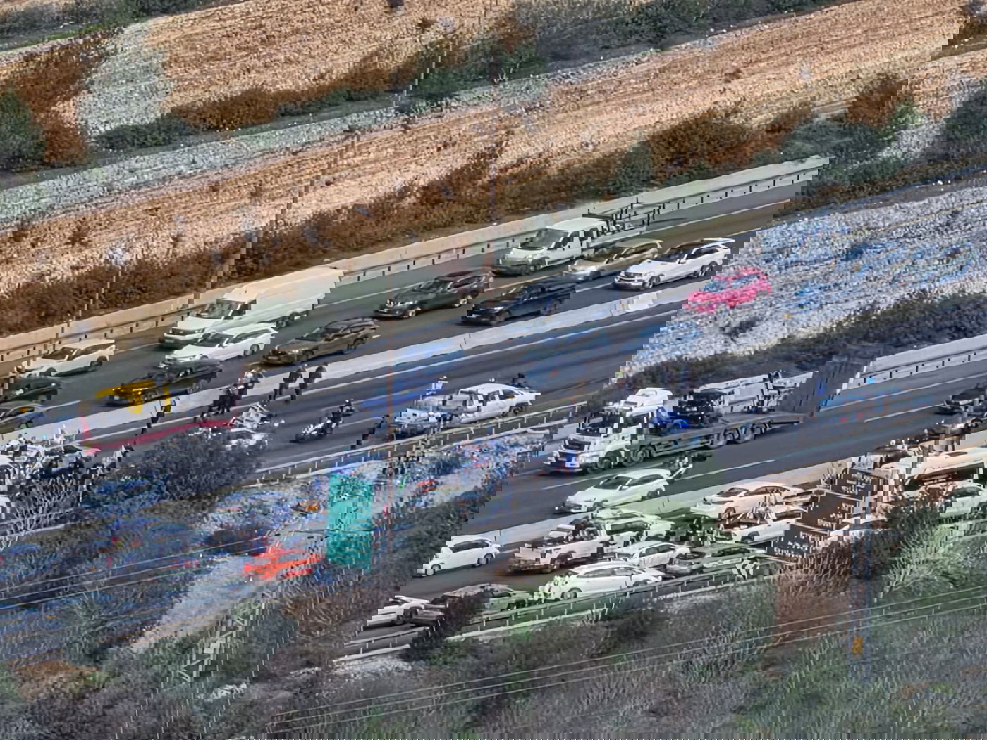 החסימות בכביש 1