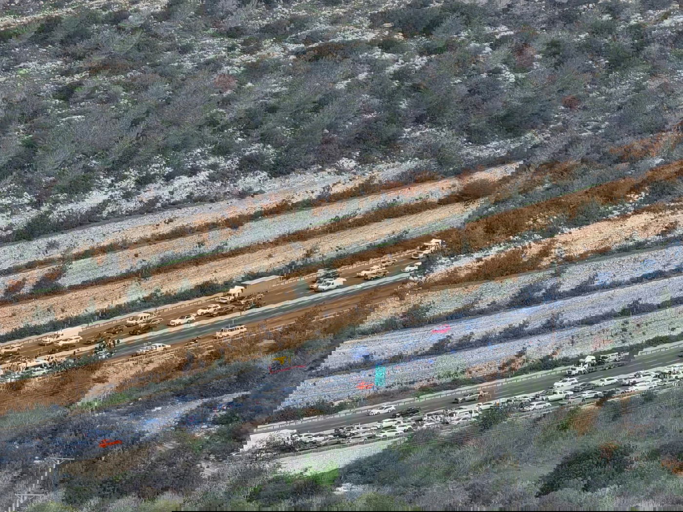 החסימות בכביש 1