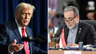 ערקאצי מימין, טראמפ משמאל