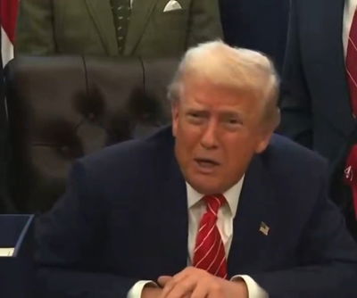 טראמפ יצא במאתיים קמ"ש על כתבת CNN: "אף פעם לא ראיתי אותך מחייכת" | צפו