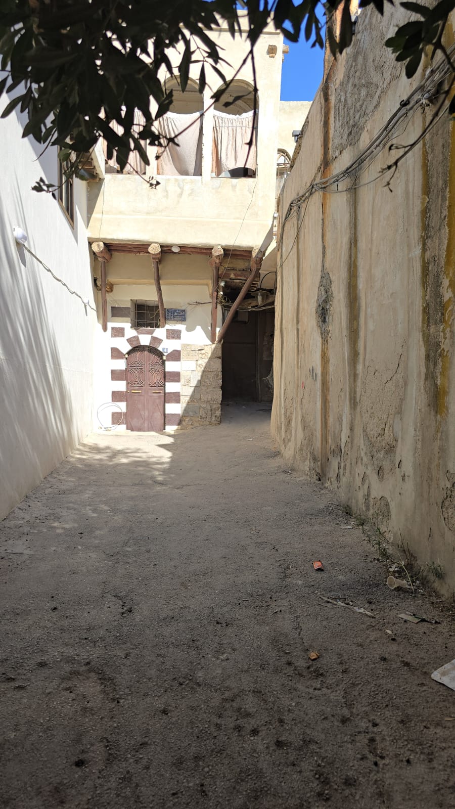 סמטאות הרובע היהודי בדמשק