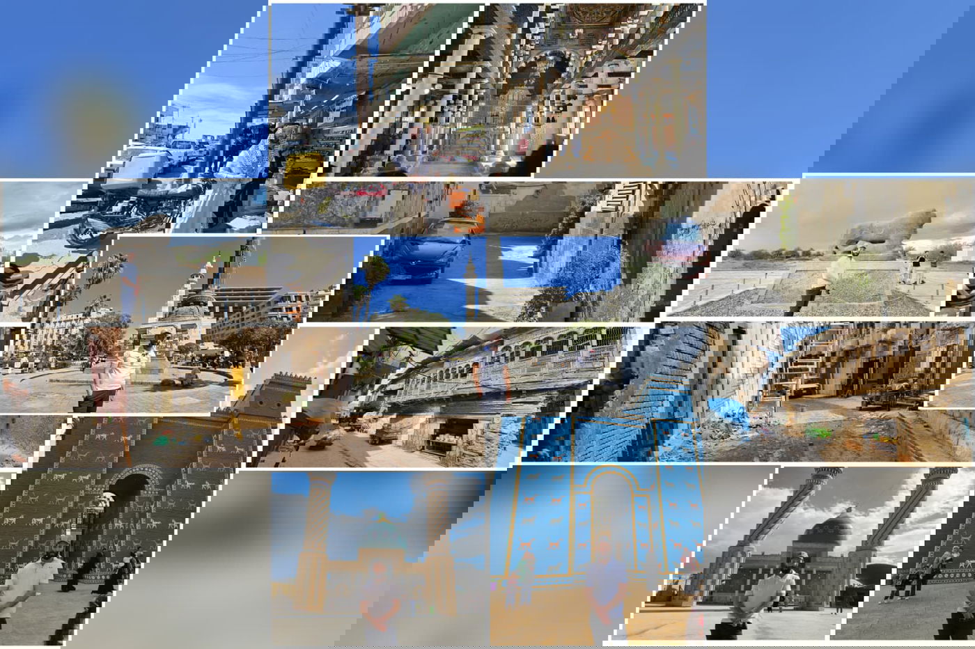 בני וקסלר בדמשק, קהיר ובגדד