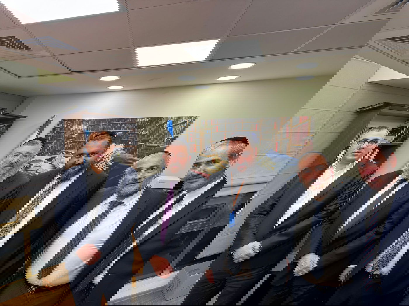 הביקור של הרב איסייב בכנסת