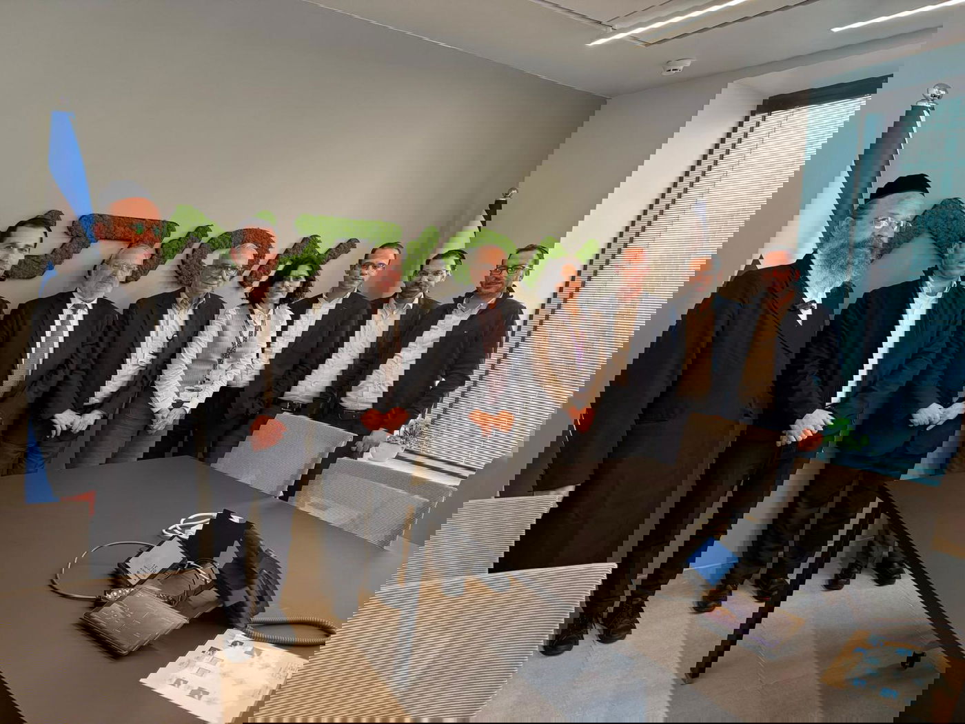 ראשי ויועצי 'מזור' בסיור מקצועי במרכז הרפואי החדש של 'אסותא' בבאר שבע