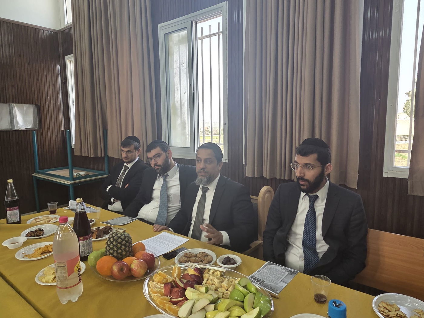 ט"ו בשבט בישיבת “דרכי איש” במושב תירוש