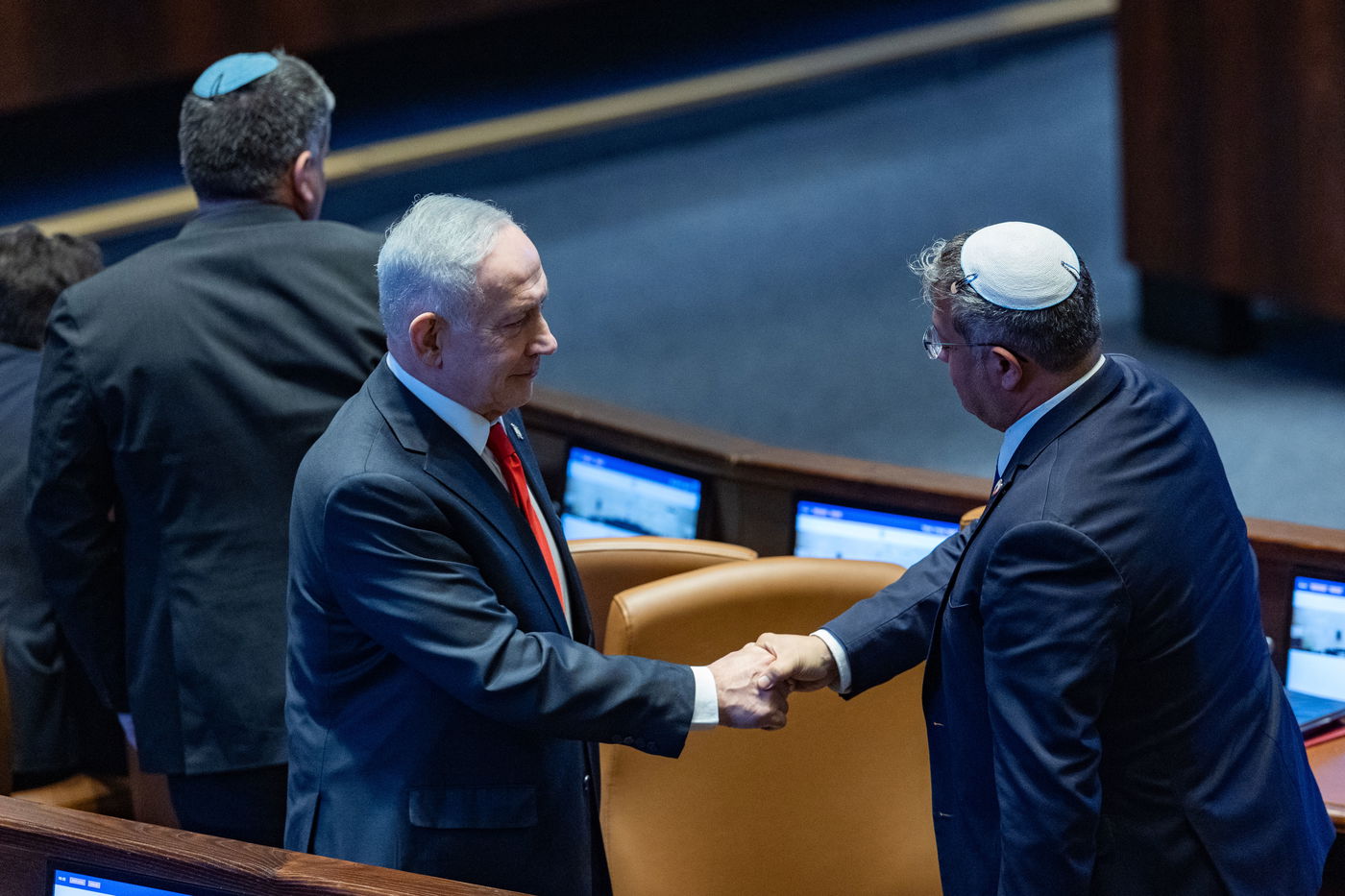 נתניהו ובן גביר בכנסת, השבוע