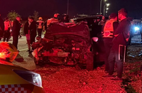 זירת התאונה, הלילה