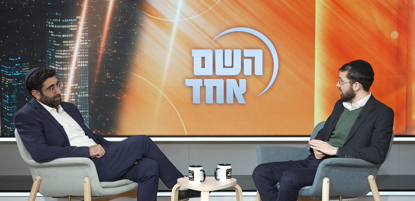 דולב דוידוביץ בריאיון ליוסי עבדו בתוכנית "השם אחד"