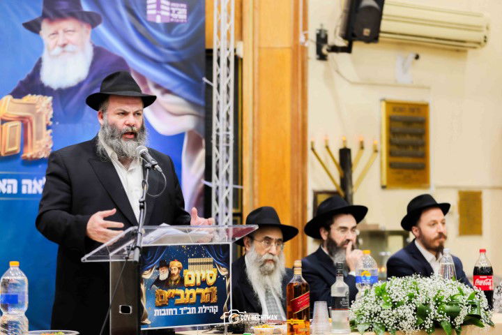 הרבנים הציגו אחדות: מעמד סיום הרמב"ם עם קהל המונים ברחובות