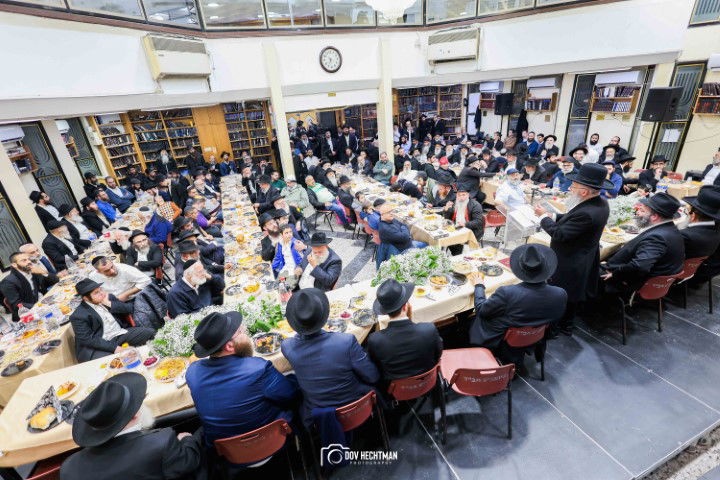 הרבנים הציגו אחדות: מעמד סיום הרמב"ם עם קהל המונים ברחובות