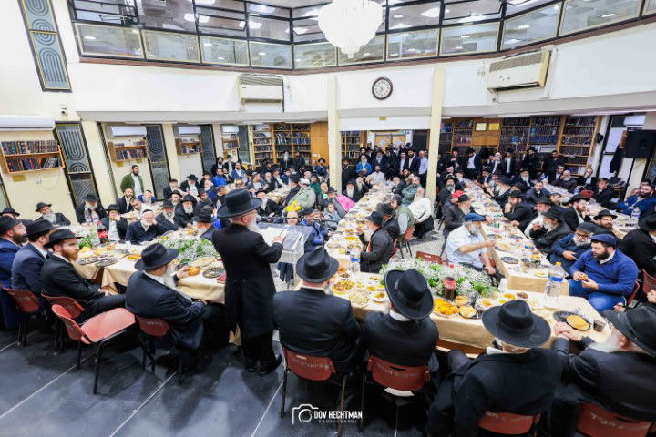 הרבנים הציגו אחדות: מעמד סיום הרמב"ם עם קהל המונים ברחובות