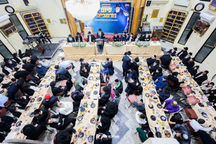 הרבנים הציגו אחדות: מעמד סיום הרמב"ם עם קהל המונים ברחובות