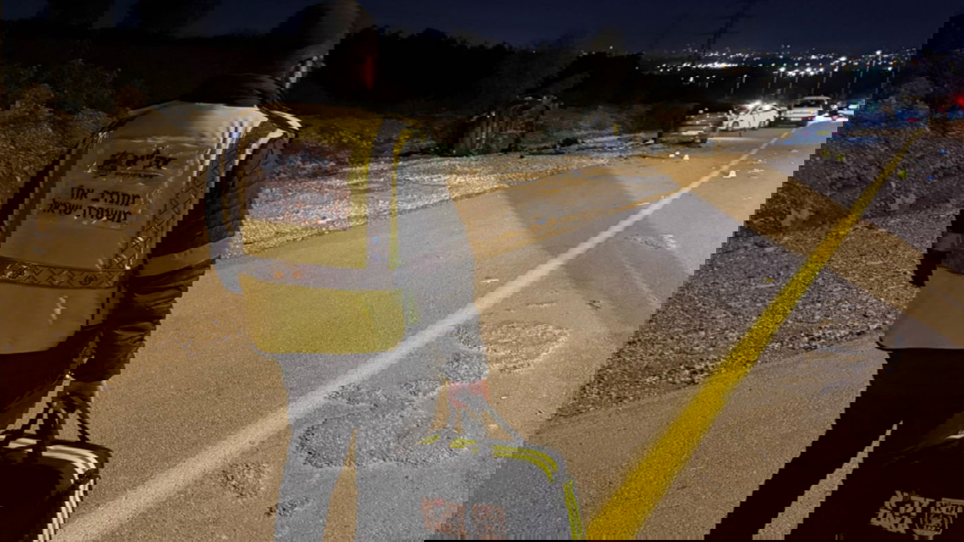 זירת התאונה