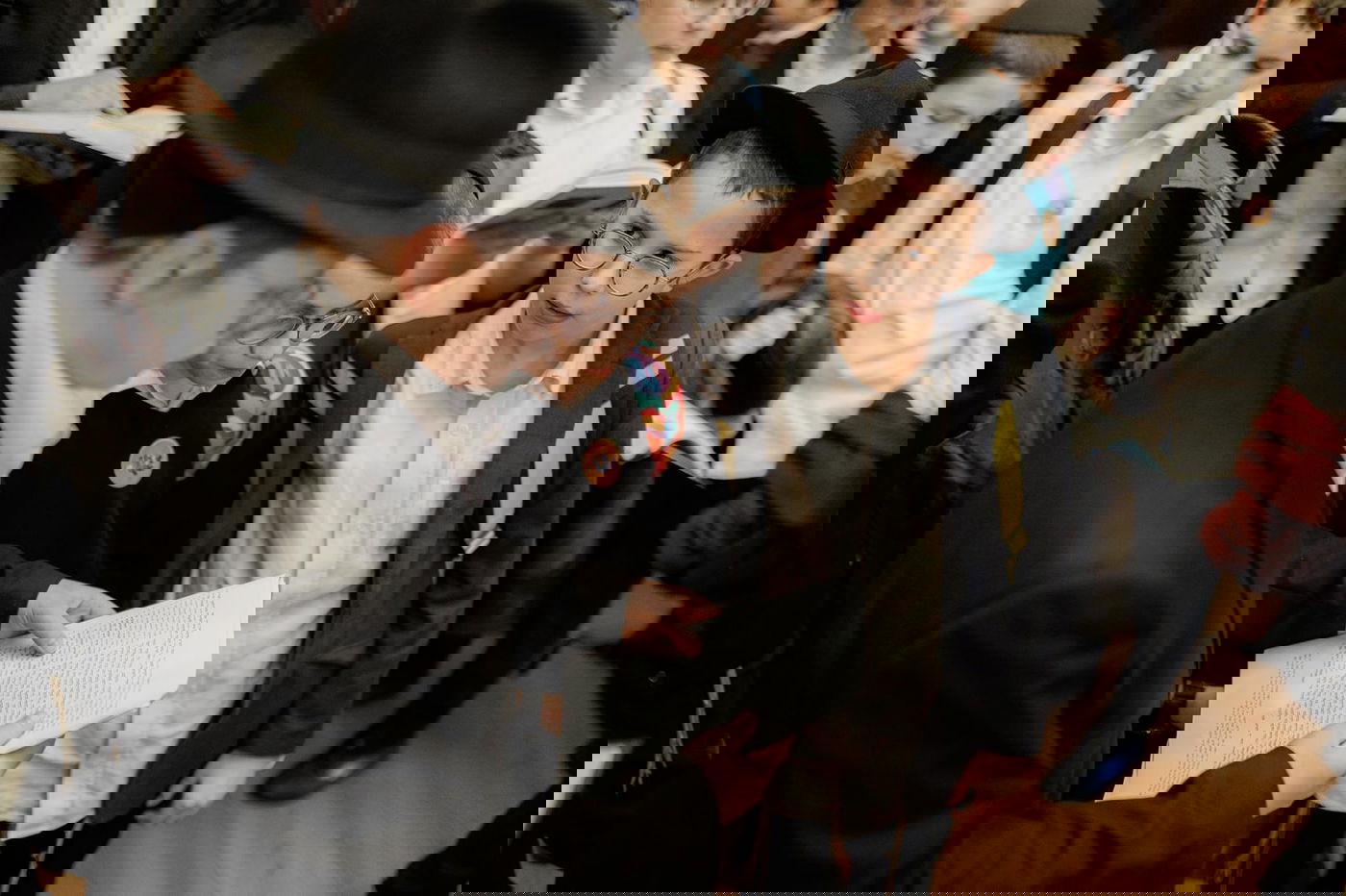 על רקע המתח עם איראן: רבבות תלמידים נשאו תפילה להצלת עם ישראל