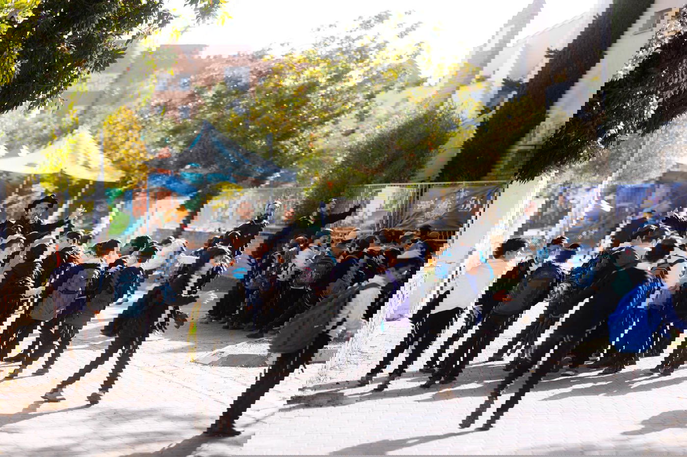 על רקע המתח עם איראן: רבבות תלמידים נשאו תפילה להצלת עם ישראל