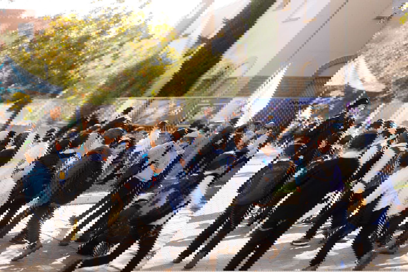 על רקע המתח עם איראן: רבבות תלמידים נשאו תפילה להצלת עם ישראל