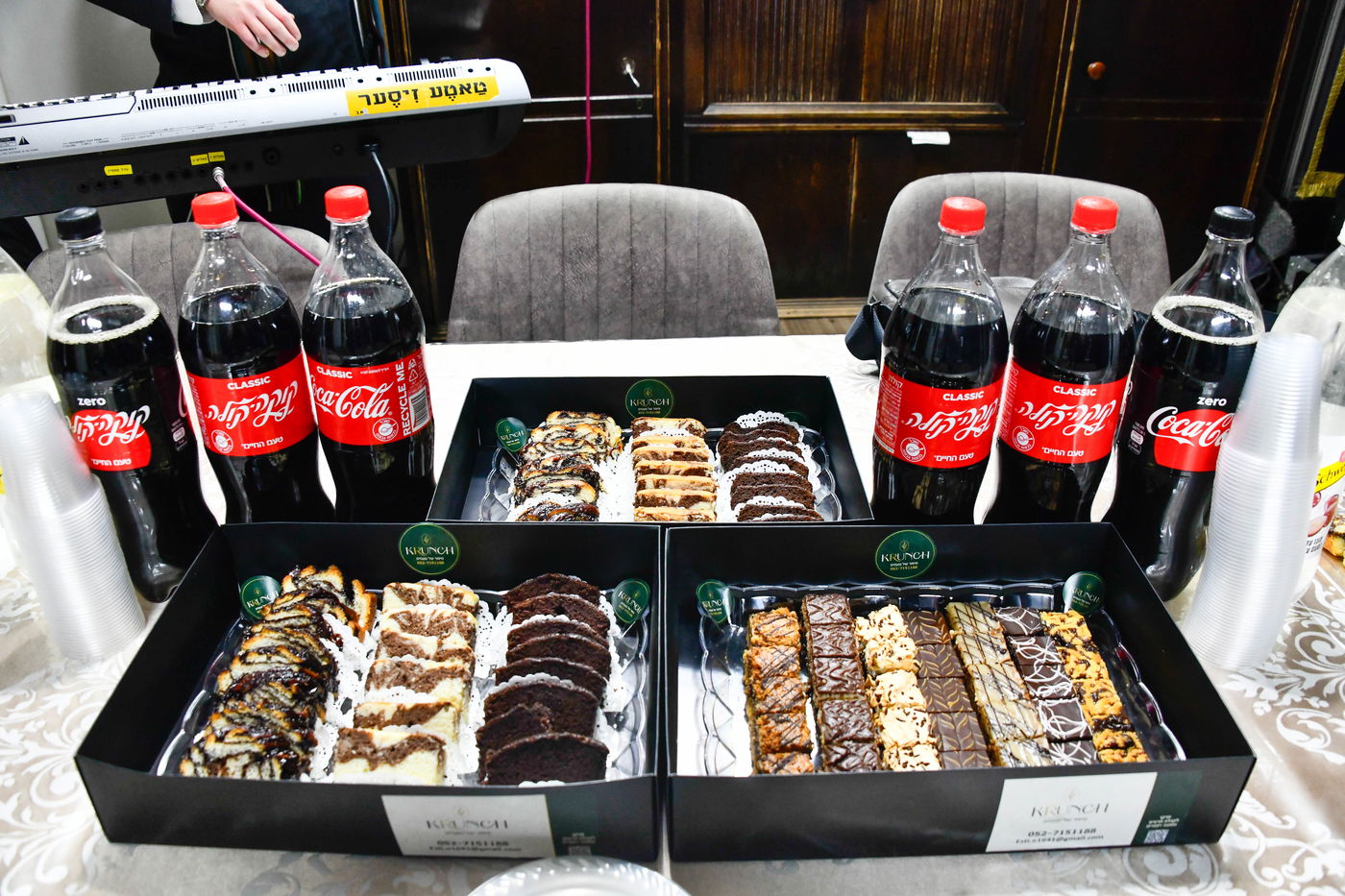 מסיבת הלחיים אצל הגרב"ד פוברסקי