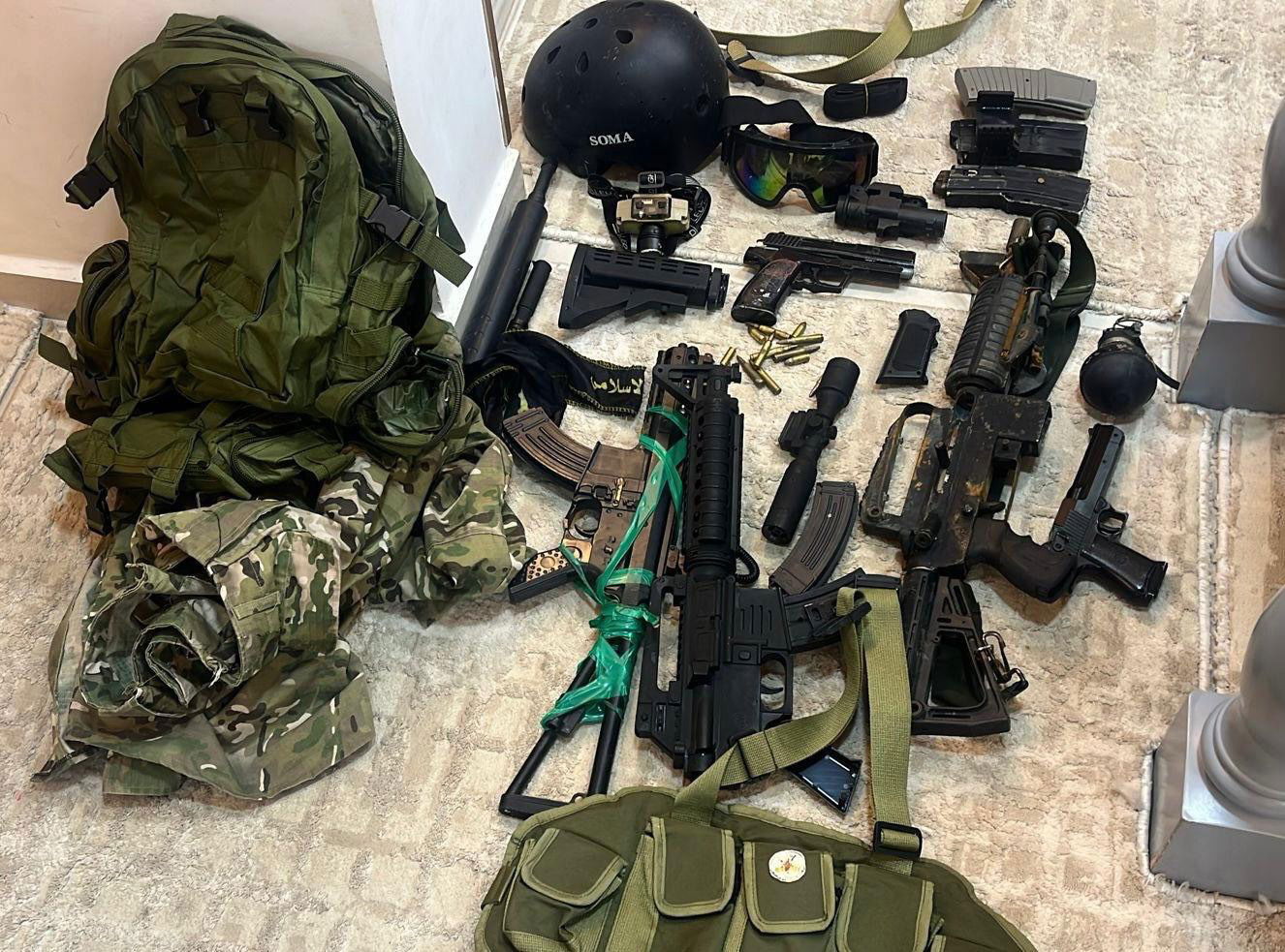 סיכול טרור נרחב ביהודה ושומרון: כ-60 מבוקשים נעצרו, שישה כלי נשק נתפסו