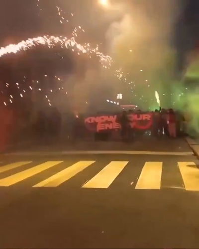 "בגלל" ישראל: 60 שוטרים נפצעו מירי זיקוקים במילאנו; כאוס בעיר  