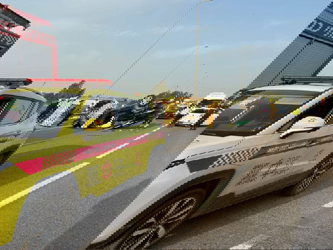 זירת התאונה